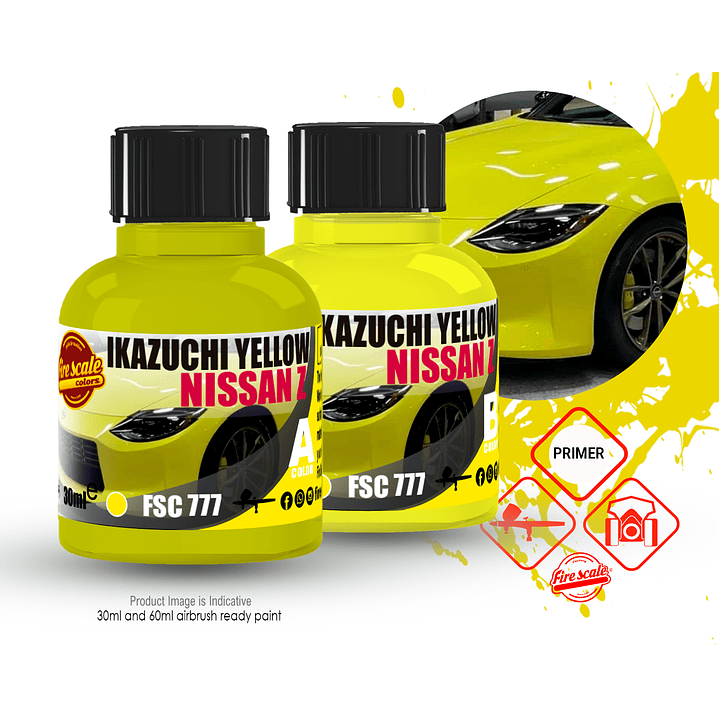 Nissan Z Ikazuchi Yellow + BASE 1