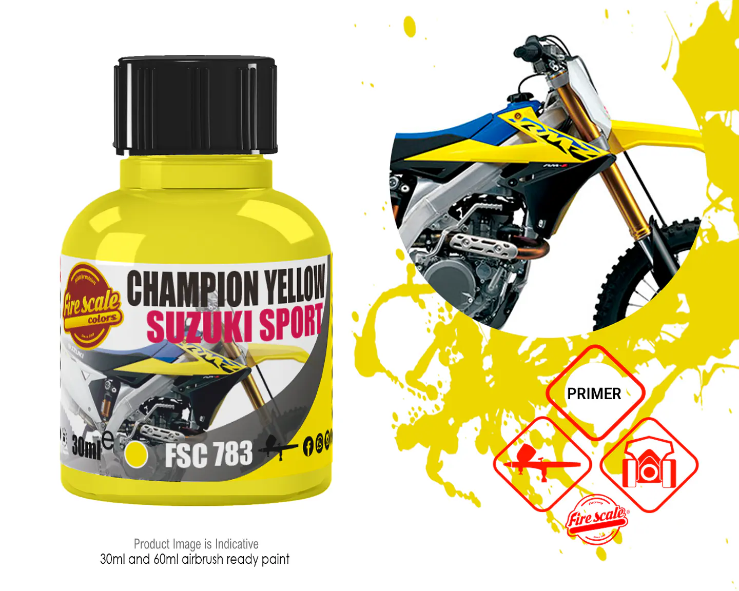 Champion Yellow Suzuki Sport 1