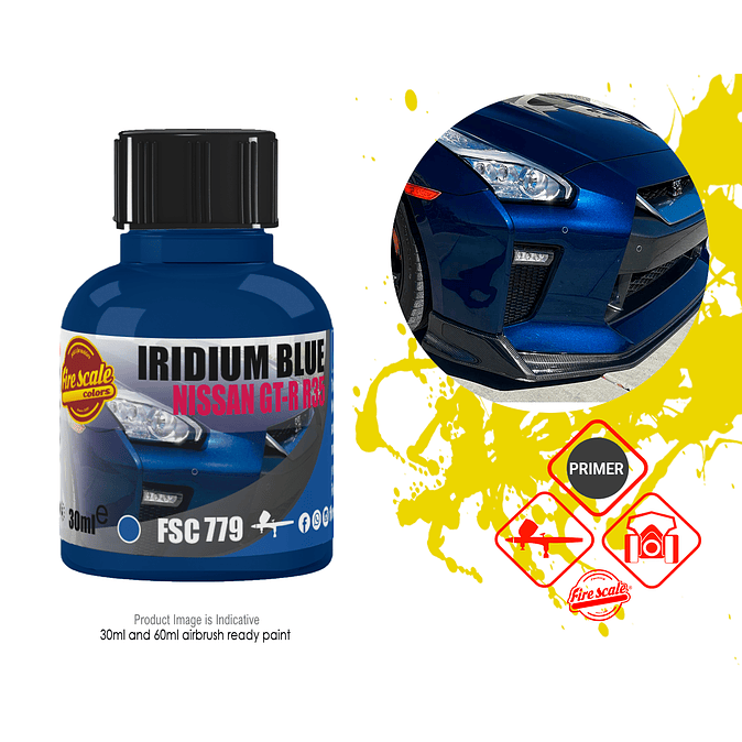 RAY Iridium Blue Nissan GT-R R35 1