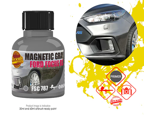 Magnetic Gray Ford Focus RS