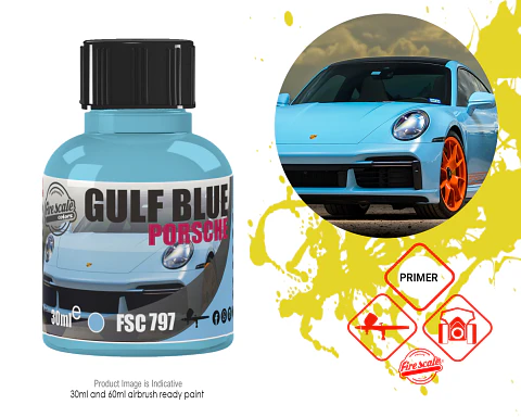 PORSCHE GULF BLUE