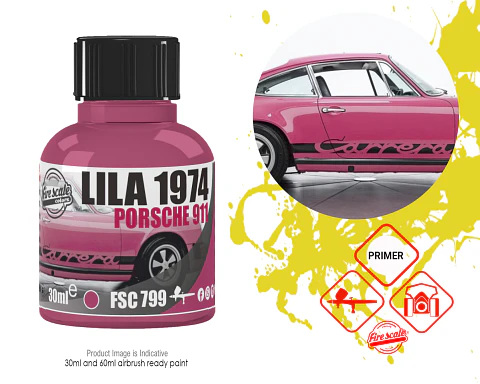 Porsche 911 Lila 1974