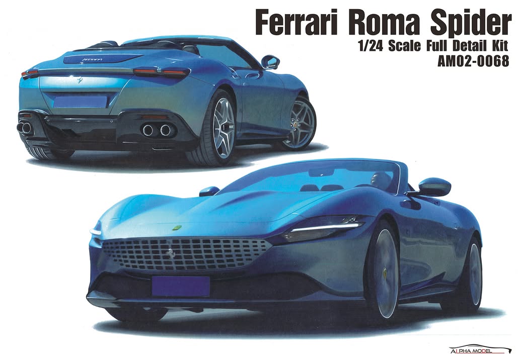 FERRARI ROMA SPIDER 1/24 Scale