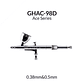 GHAC-98D 0.35 & 0.5mm Ace Series Airbrush - thumbnail 1