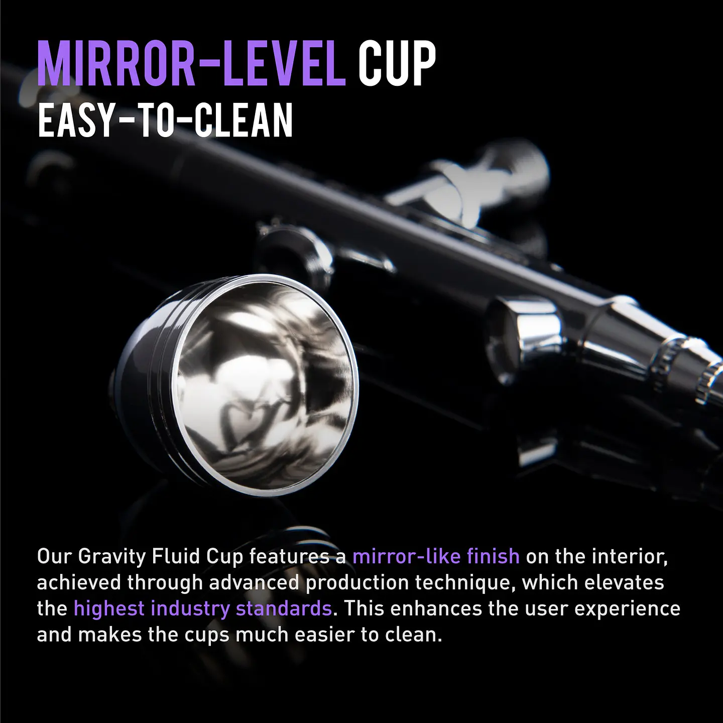 GHAC-98D 0.35 & 0.5mm Ace Series Airbrush 4