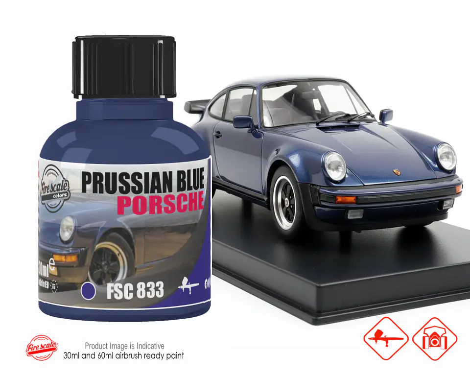 PRUSSIAN BLUE PORSCHE 1