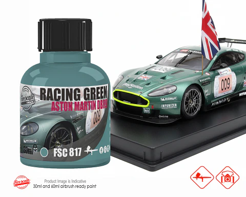 RACING GREEN ASTON MARTIN DBR9