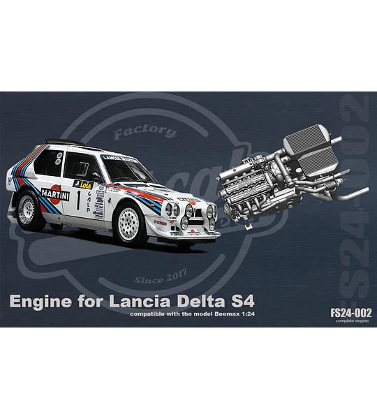 Engine Lancia Delta S4 - 1:24