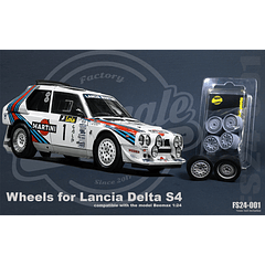 Lancia Delta S4 Wheels - 1:24