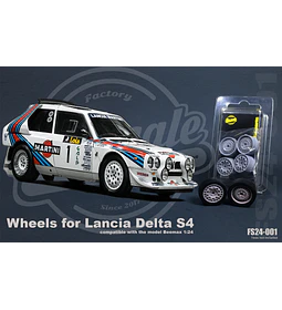 Llantas Lancia Delta S4 - 1:24