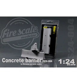 Concrete Barrier 1:24 Scale