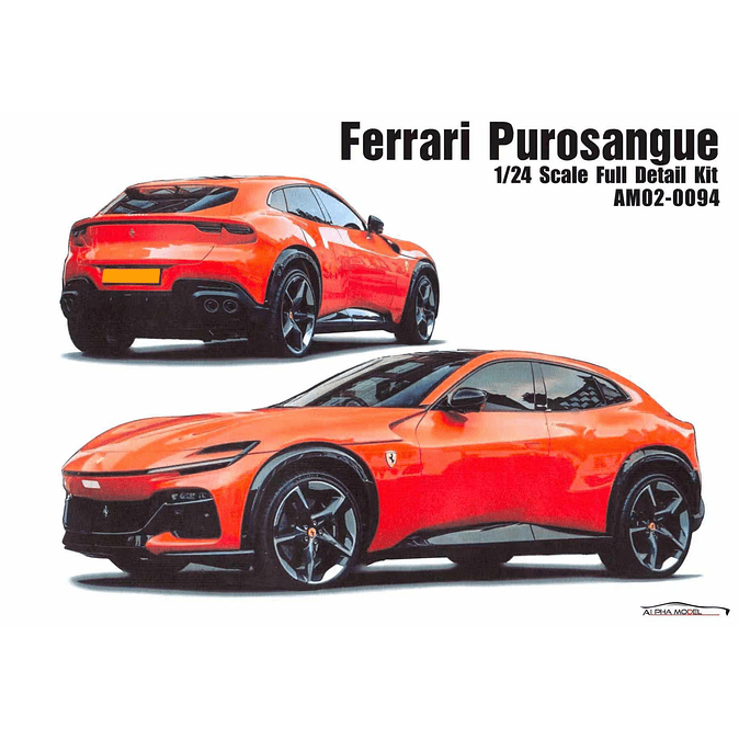 FERRARI PUROSANGUE 1:24 SCALE 1