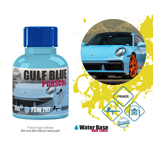 PORSCHE GULF BLUE