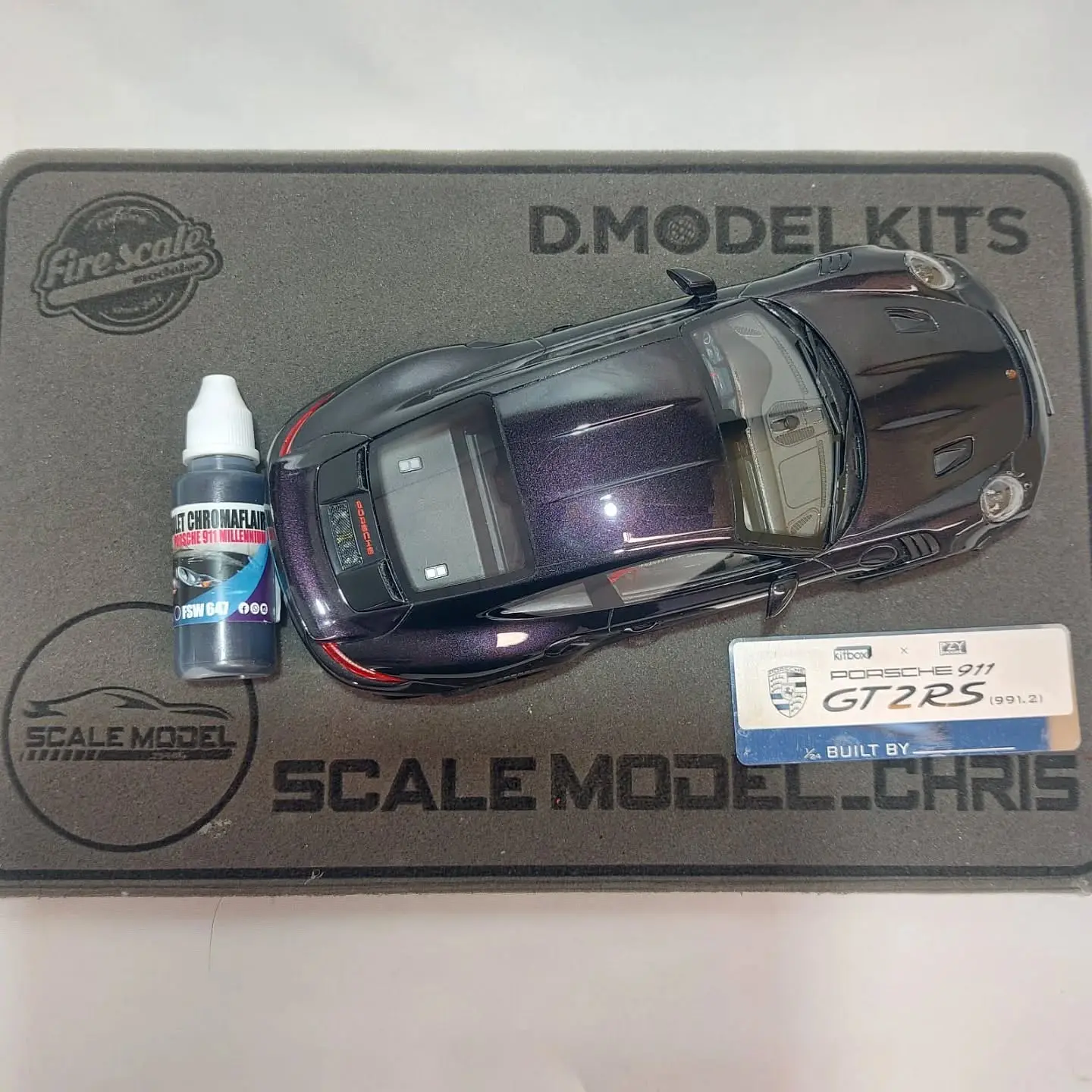 Violet Chromaflair Porsche 911 Millennium 2