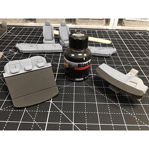 Black Textured Design