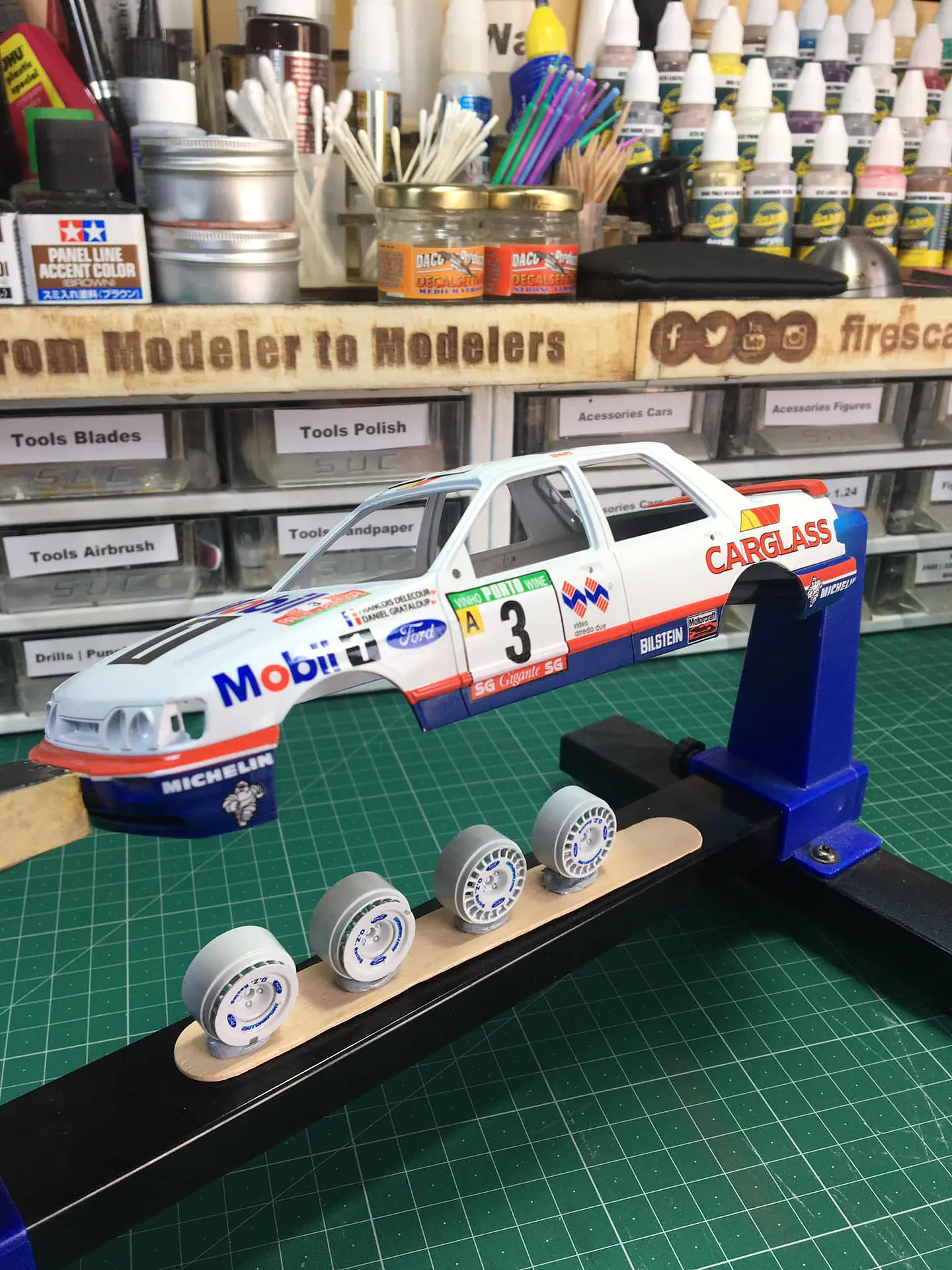 Ford Sierra Cosworth 4x4 Portugal 92 - White 2