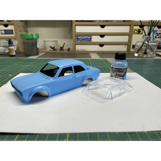 Ford Escort Rs1600 Mk1 1973 Timo Makinen - Blue 2