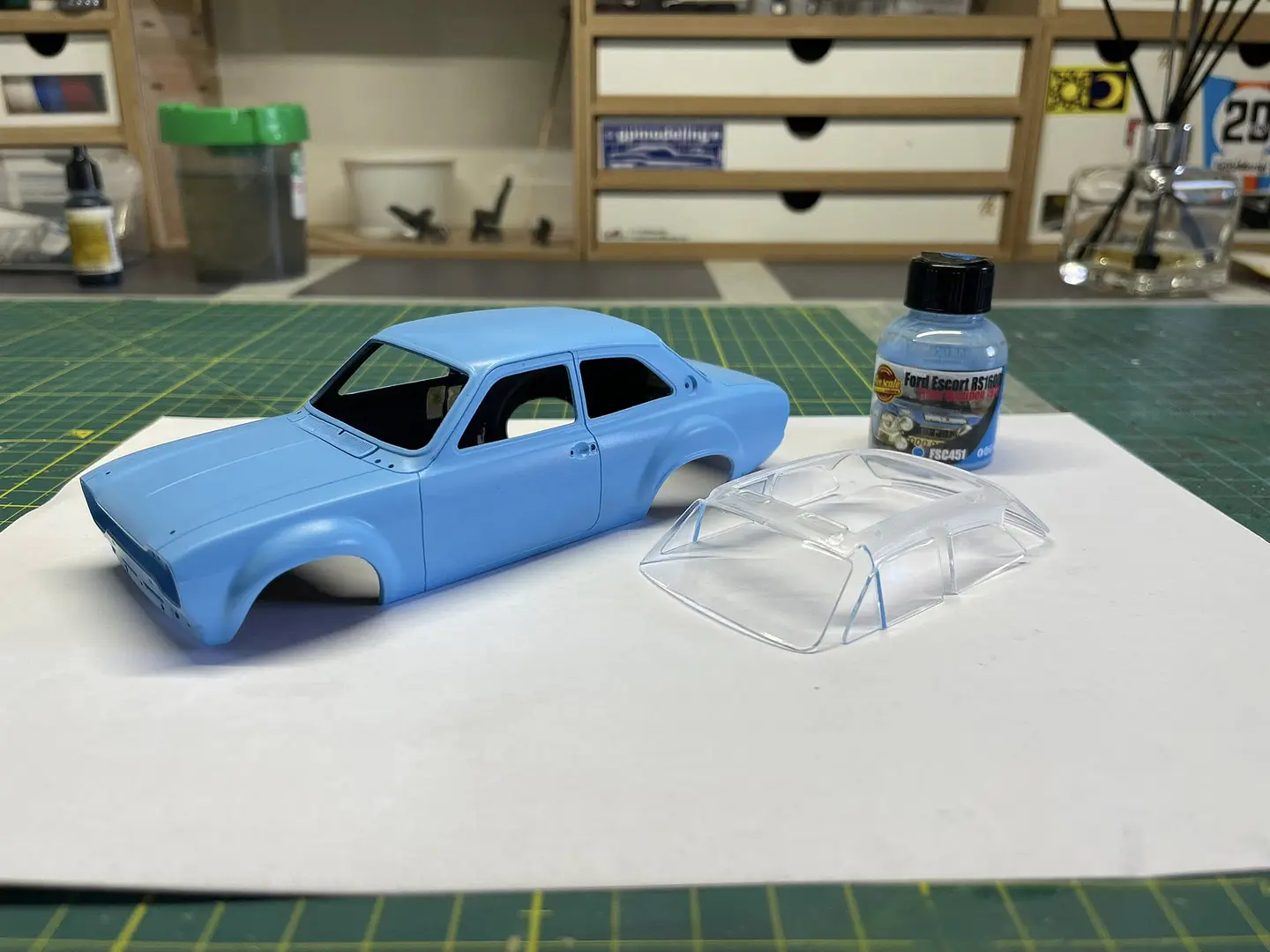 Ford Escort Rs1600 Mk1 1973 Timo Makinen - Blue 2