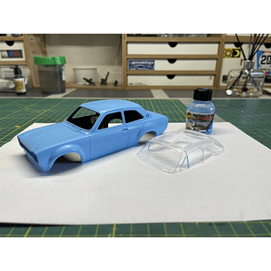 Ford Escort Rs1600 Mk1 1973 Timo Makinen - Blue