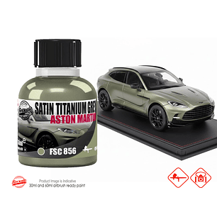 Aston Martin Satin Titanium Grey