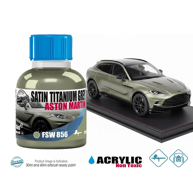 Aston Martin Satin Titanium Grey 1