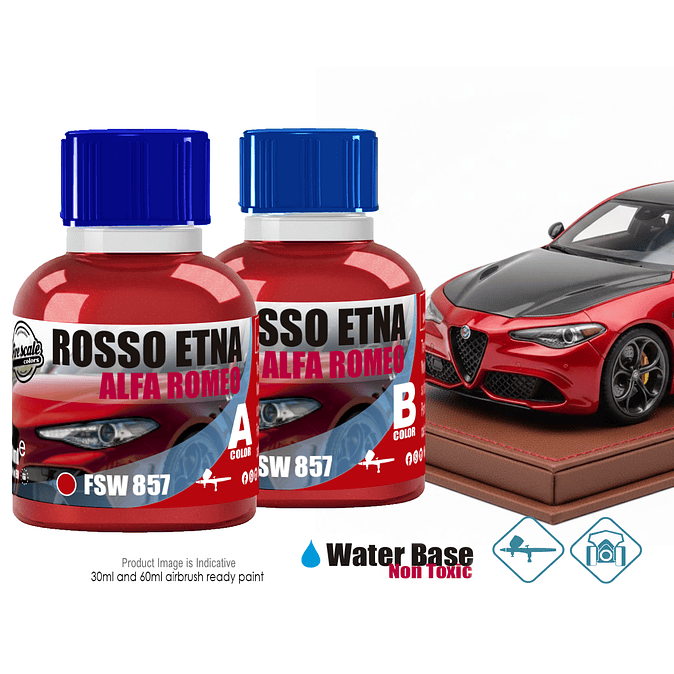 ALFA ROMEO ROSSO ETNA + BASE COLOR 1