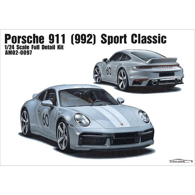 PORSCHE 911 (992) SPORT CLASSIC 1:24 1