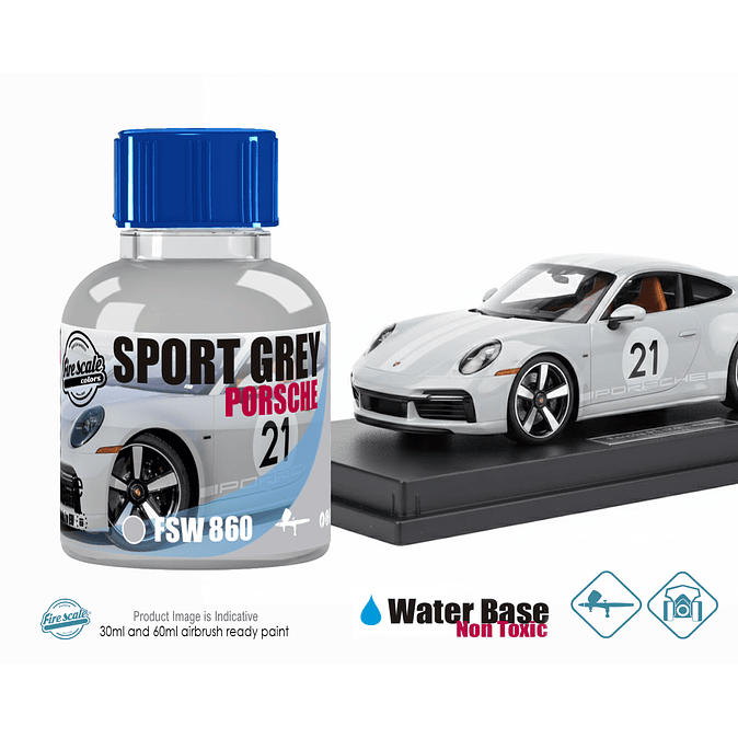 PORSCHE SPORT GREY 1