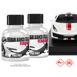 FERRARI BIANCO ITALIA + BASE
