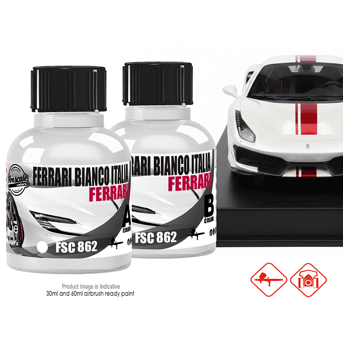 FERRARI BIANCO ITALIA + BASE 1