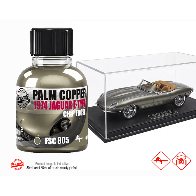 JAGUAR E-TYPE PALM COPPER 