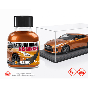 NISSAN GT-R KATSURA ORANGE