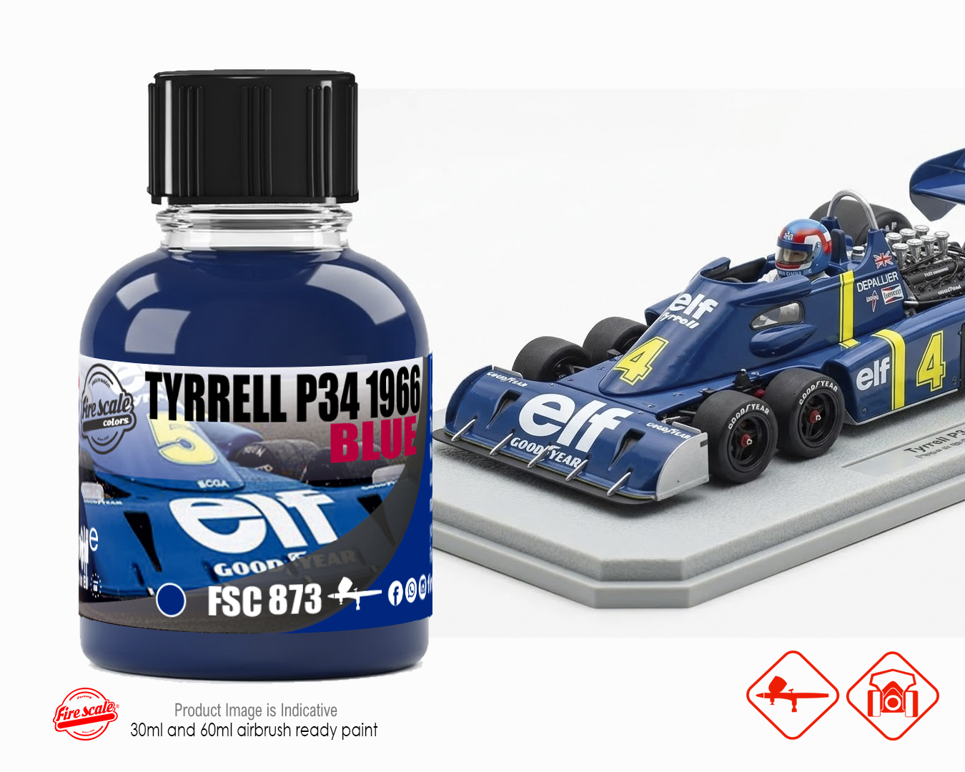 Tyrrell P34 1976 - Blue