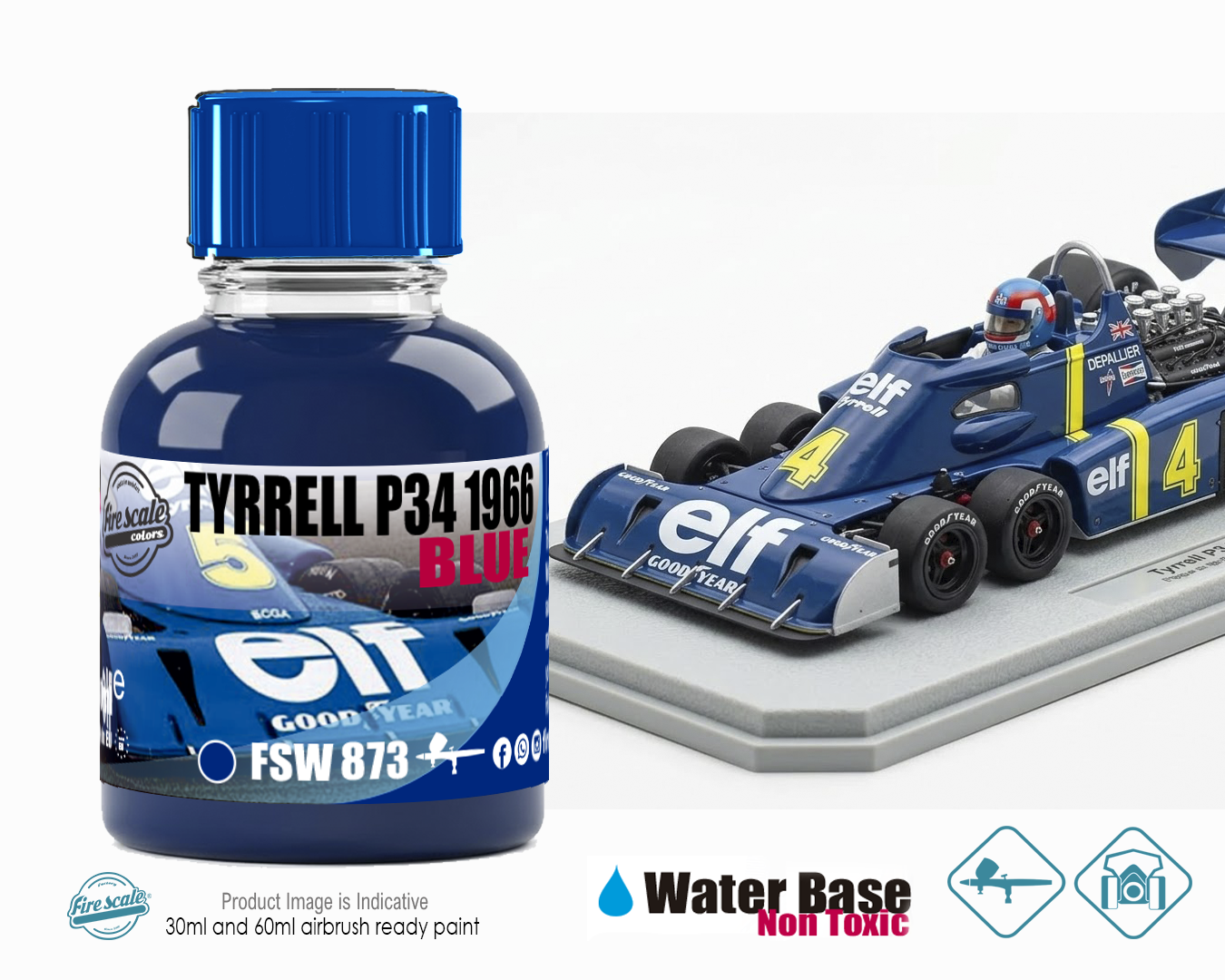 Tyrrell P34 1976 - Blue