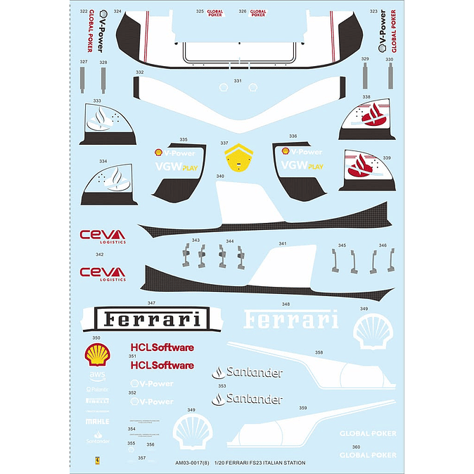 FERRARI F1 2024 SF24 4