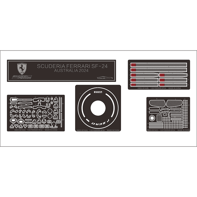 FERRARI F1 2024 SF24 7