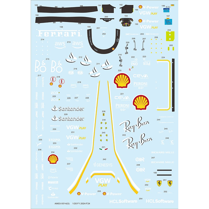 FERRARI F1 2024 SF24 15