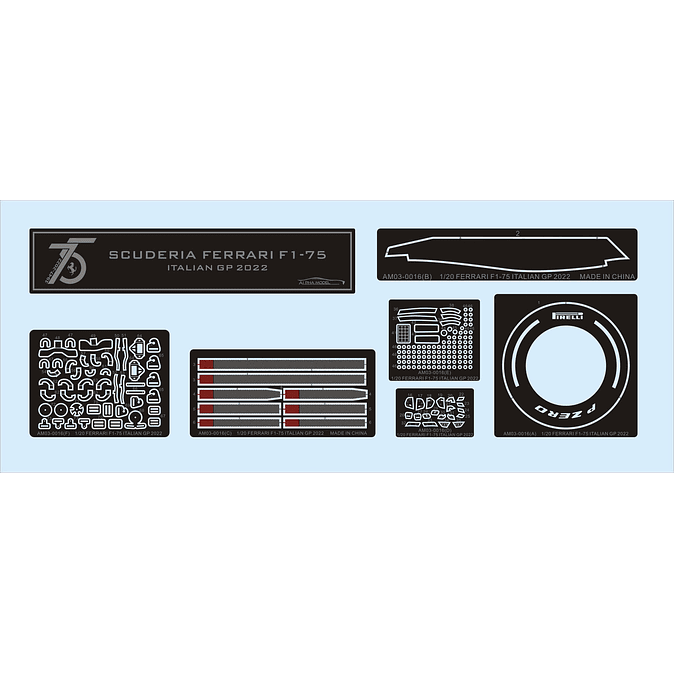 FERRARI F1 2022 F1-75 ITALIAN GP 9