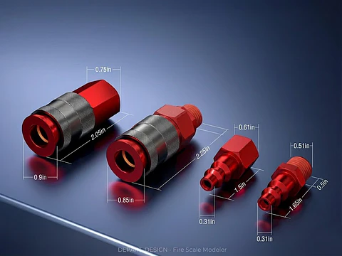 Premium 1/4" NPT Quick-Connectors
