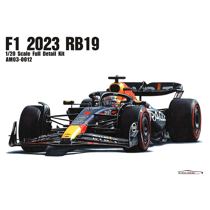 F1 2023 RB19 Alpha Model 1