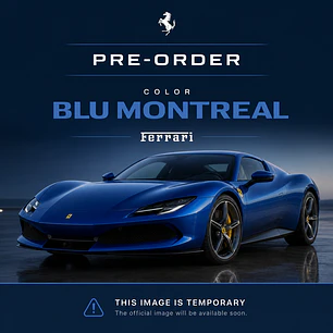 Blu Montreal Ferrari Tailor Made / Pré-order