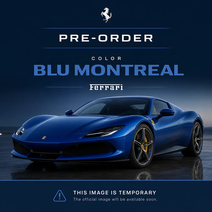 Blu Montreal Ferrari Tailor Made / Pré-order 1