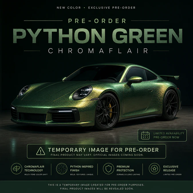 Python Green Chromaflair Porsche 1
