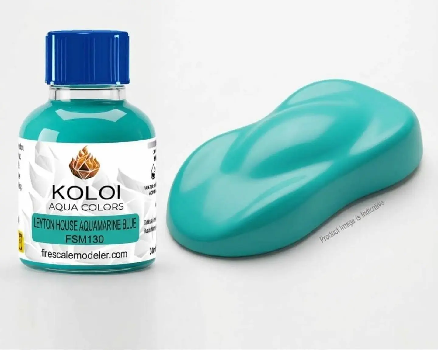 Leyton House Aquamarine Blue 1