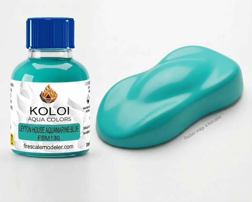 Leyton House Aquamarine Blue 1