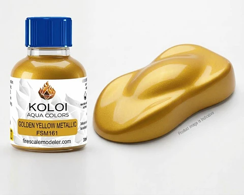 Golden Yellow Metallic