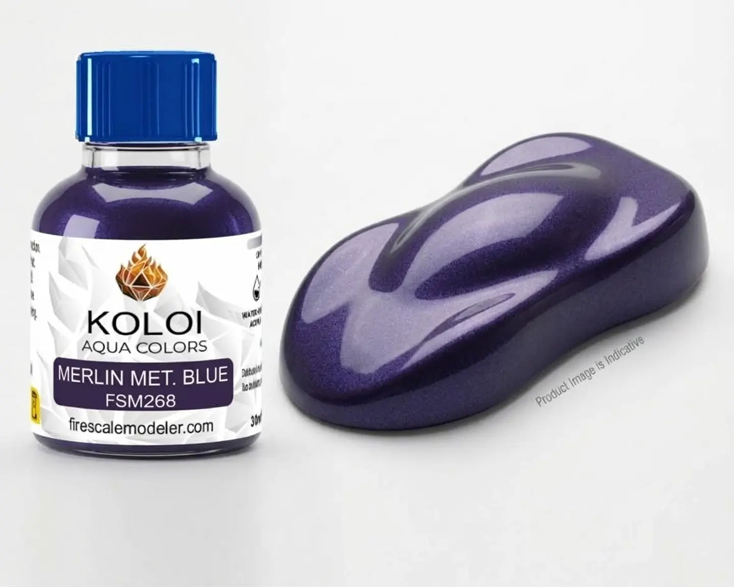 Merlin Met. Blue 1