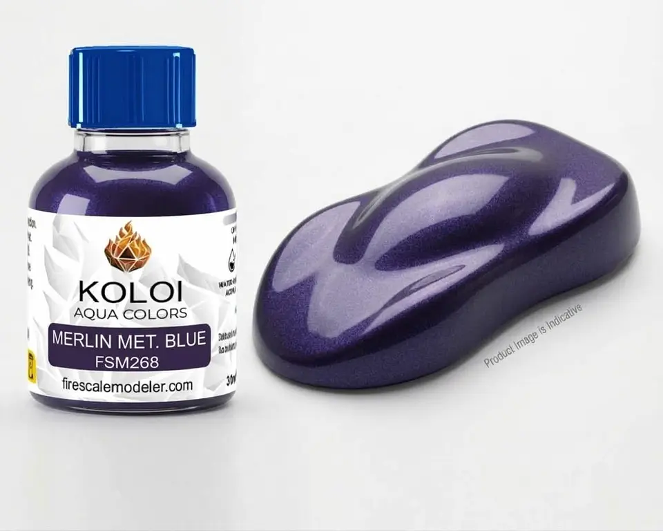 Merlin Met. Blue 1