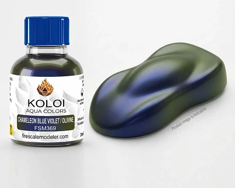 Chameleon Blue Violet / Olivine