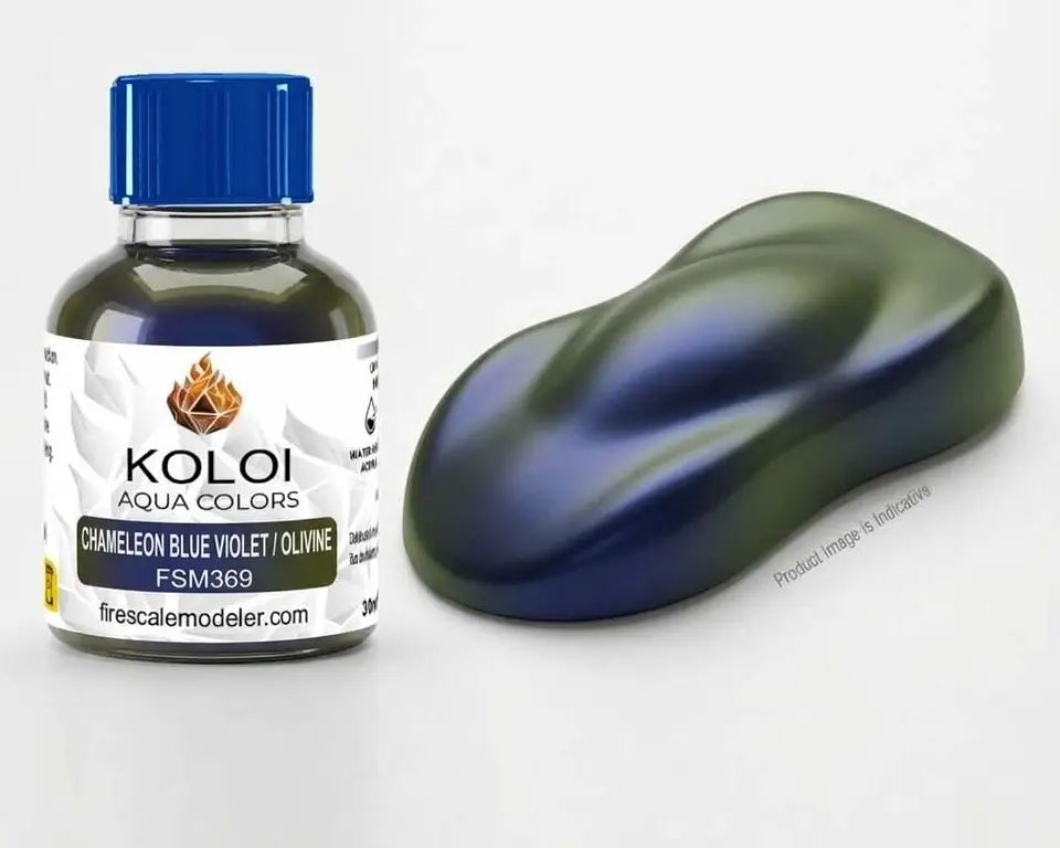 Chameleon Blue Violet / Olivine 1